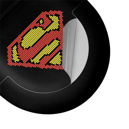 DC Comics Superman Logo Pixels Google Pixel Buds Skin